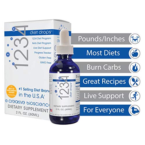 Creative Bioscience 1234 Diet Drops for Women & Men, Diet Drops for Weight Management Creative Bioscience Au supplements