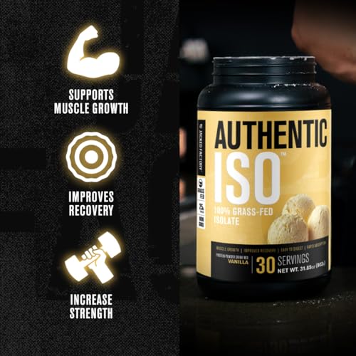 Jacked Factory Authentic ISO Grass Fed Whey Protein Isolate Powder - Low Carb Jacked Factory Au supplements