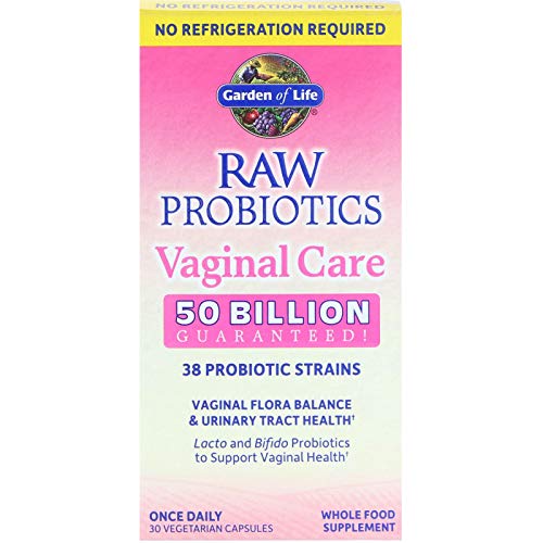 Raw Probiotics Vaginal Care, 30 Vegetarian Capsules - Garden of Life, promote yeast balance Garden of Life Au supplements