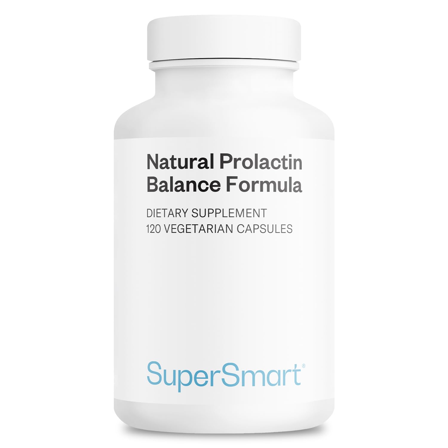 Supersmart - Natural Prolactin Balance Formula - with p5p Vitamin B6, Maca Root, Ashwagandha | Gluten Free - 120 Vegetarian Capsules Supersmart Au supplements
