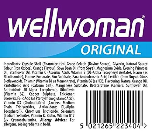 Vitabiotics Wellwoman Wellwoman 90 Tablets Wellwoman Au supplements