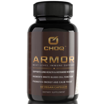 CHOQ Armor - Vegan Capsules - Professional-Grade Immune Defense - 20x Absorption Quercetin Phytosome - Andrographis - Astragalus - Supports Healthy Histamine Levels CHOQ Au supplements