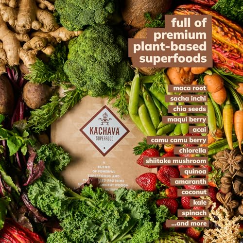 Ka’Chava All-In-One Nutrition Shake Blend, Chocolate, 85+ Superfoods, Nutrients & Plant Ka'Chava Au supplements