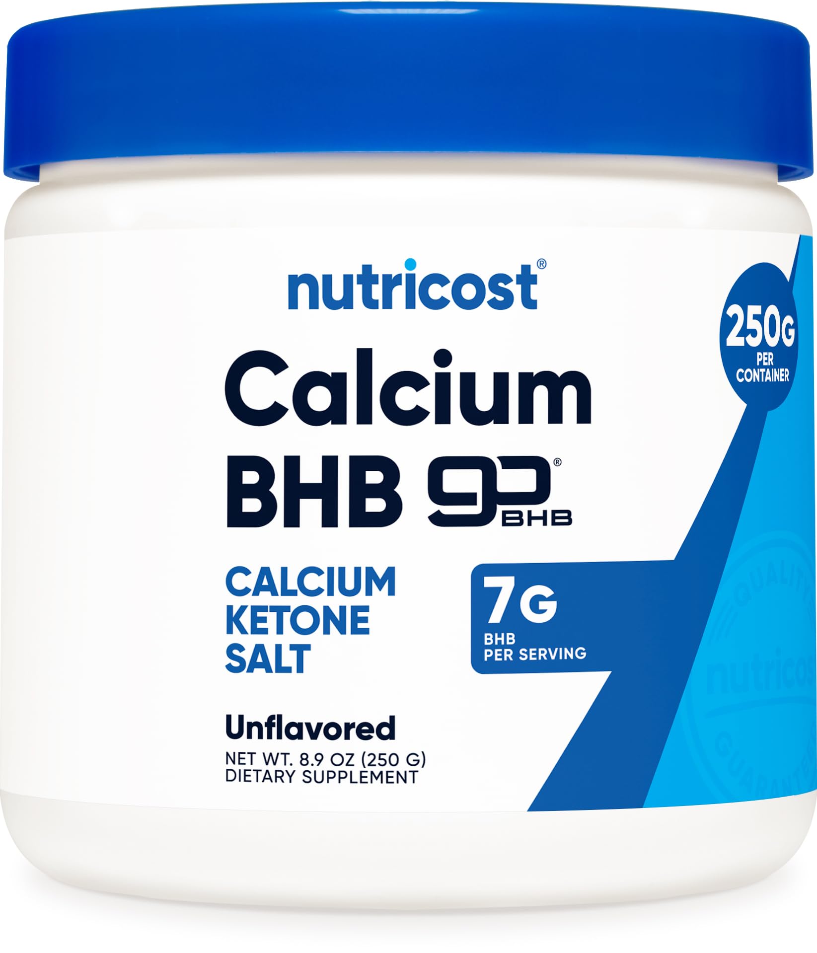 Nutricost Calcium BHB (250g) Unflavored - Calcium Ketone Salt - Non-GMO Gluten-Free Nutricost Au supplements
