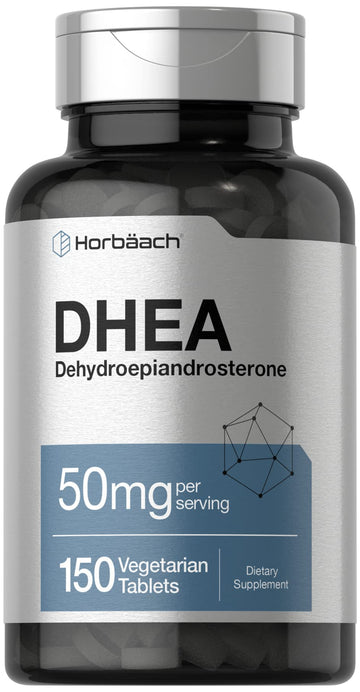 DHEA 50mg 150 Tablets | Non-GMO, Gluten Free Supplement | by Horbaach Horbäach Au supplements