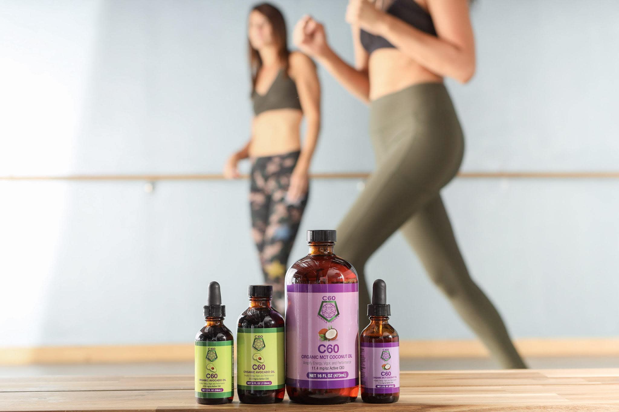 C60 Power C60 in Organic Avocado Oil - Natural Wellness & Antioxidant Support for Men & Women, 99.99% Pure Carbon Fullerenes, Promotes Energy, Mental Clarity, & Stamina - 4 fl oz Bottle C60 Purple Power Au supplements