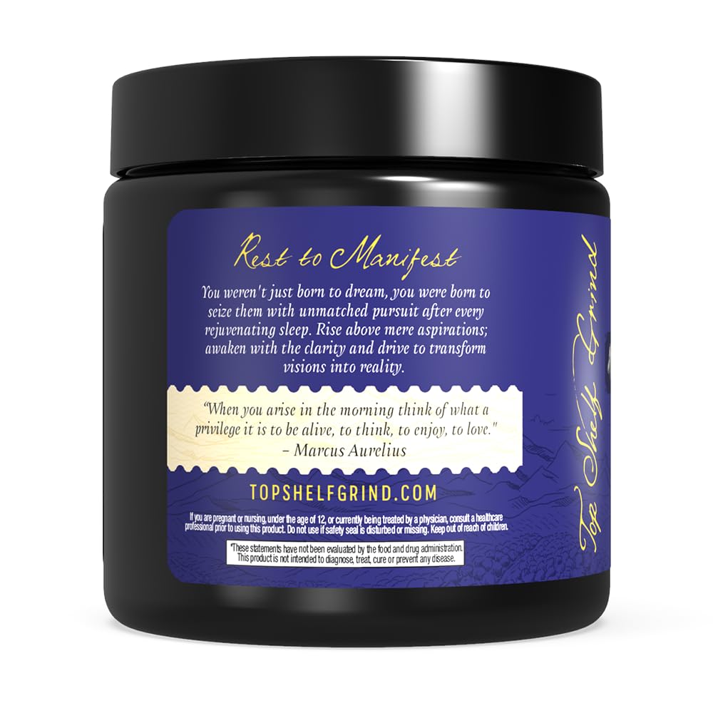 Advanced Sleep Supplement for Men, Nootropic Night Time Burner & Anabolic Recovery Join Top Shelf Grind Au supplements
