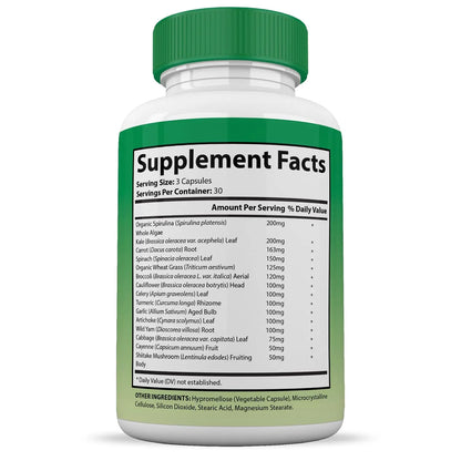 (20 Pack) Vital Fruits and Veggies Supplement Whole Food Red & Green Superfoods Justified LaboratoriesAU supplements