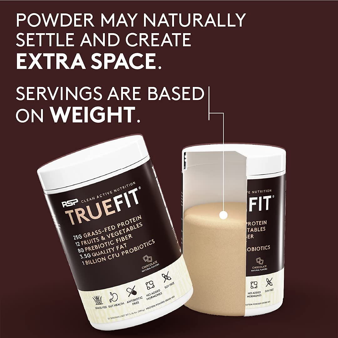 RSP NUTRITION TRUEFIT Protein Powder Meal Replacement Shake, 4.32 LB, Chocolate RSP NUTRITION Au supplements