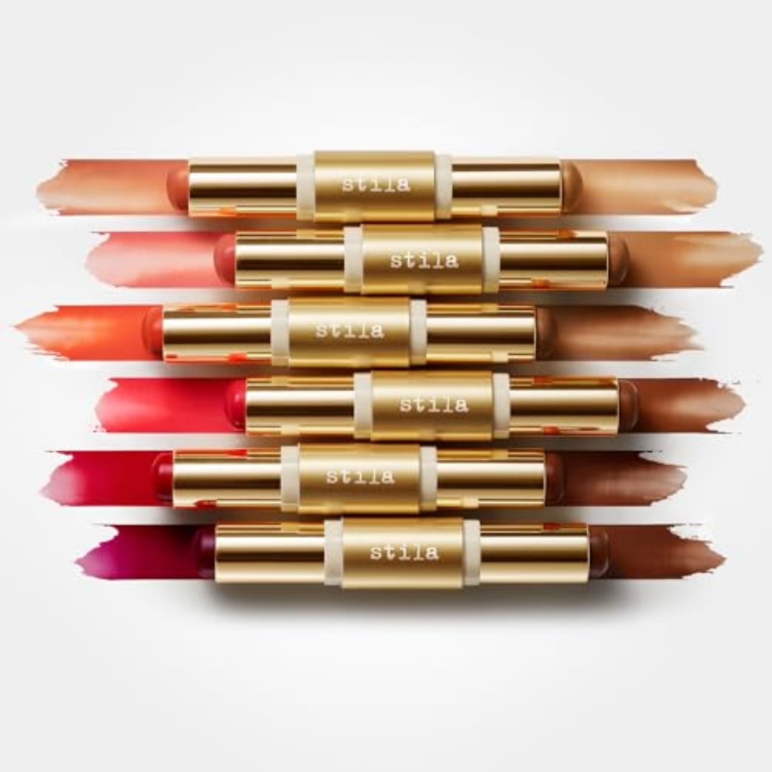 Stila Blush & Bronze Hydro-Blur Cheek Duo, Grapefruit & Caramel stila Au supplements
