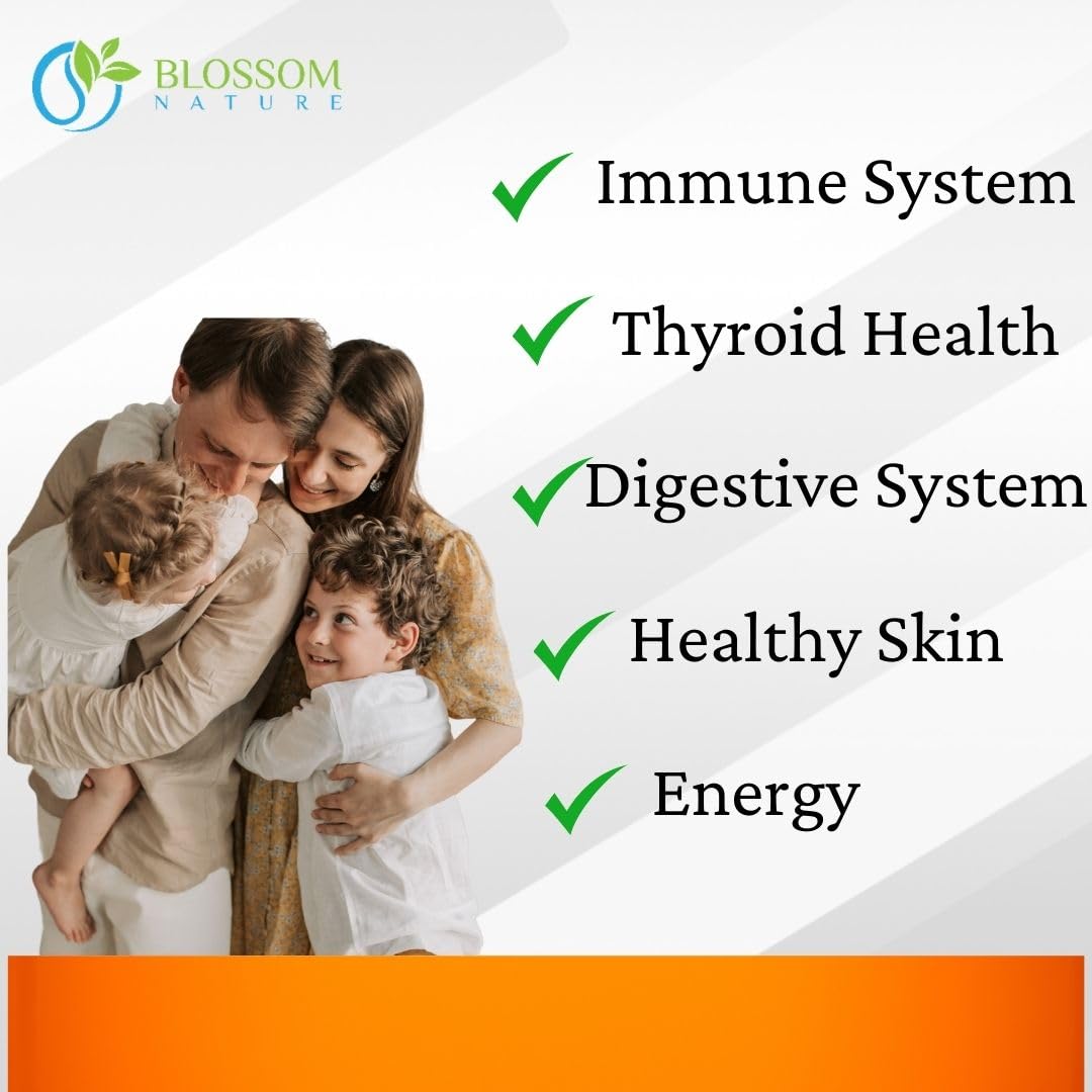 10-in-1 Irish Sea Moss Veggie Caps 3000mg Black Seed Oil Ashwagandha Bladderwrack Burdock Turmeric Apple Cider Vinegar Manuka Honey Dandelion Black Pepper - Made in US(Veggie Caps, Unflavored) Blossom Nature Au supplements