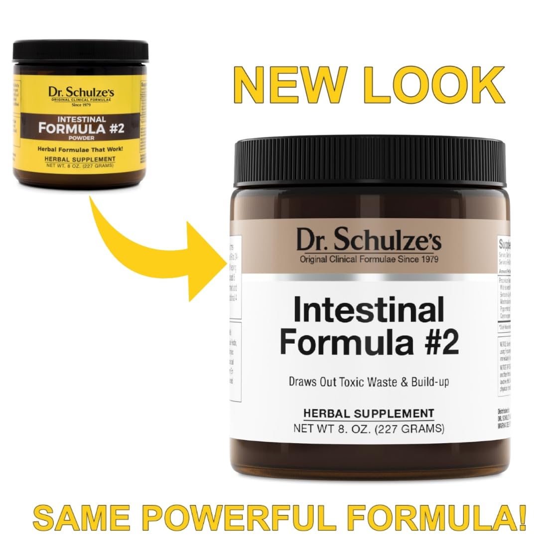 Dr. Schulze's | Intestinal Formula #2 | Herbal Colon Cleanse Formula | 8 Oz. Jar Dr. Schulze's Au supplements