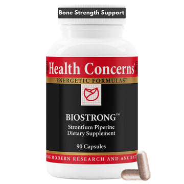 Health Concerns BioStrong – Bone Strength & Density Support Supplement – Strontium & BioPerine Black Pepper Extract for Joint Mobility – Chinese Herbal Blend for Men & Women – 90 Capsules Health Concerns Au supplements