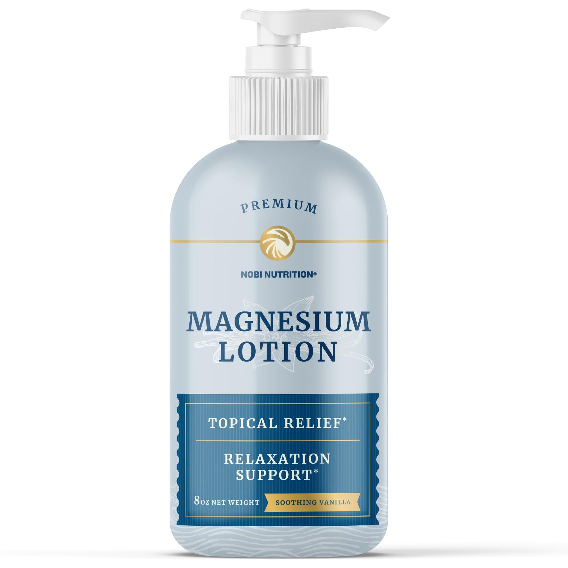 Magnesium Lotion | Relieves Muscle Cramps & Soreness | Relaxation & Calming Support Nobi Nutrition Au supplements