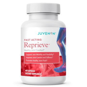 Juvenon Reprieve Capsules (60 Capsules) - Fast-Acting, Joint Comfort Supplement and Effective Joint Support Solution, Research Verified Juvenon Au supplements