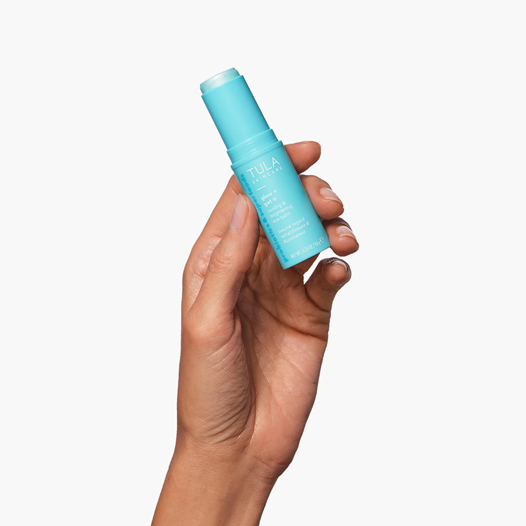 TULA Skin Care Eye Balm Glow & Get It - Dark Circle Treatment, Instantly Hydrate and Brighten Undereye Area, Portable and Perfect to Use On-the-go, 0.35 oz. TULA Au supplements