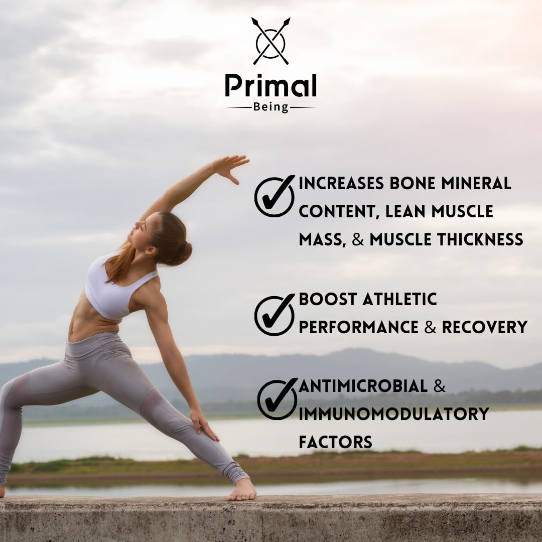 Primal Being Grassfed Beef Colostrum - Supports Immune Function, Gut Health, Hair Primal Being Au supplements