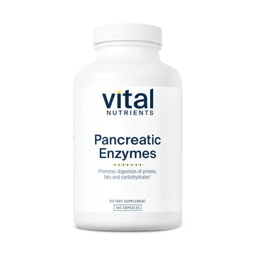 Vital Nutrients Pancreatic Enzymes 1000mg (Full Strength) | Pancreatin Digestion Supple Vital Nutrients Au supplements