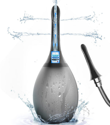 Enema Douche Anti Back-Flow, Amal Douche Connected to Shower Hole,Enema Bulb with 7 Spouts PropoDusche Au supplements