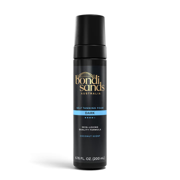 Bondi Sands Dark Self Tanning Foam | Lightweight, Self-Tanner Foam Enriched with Aloe Vera and Coconut