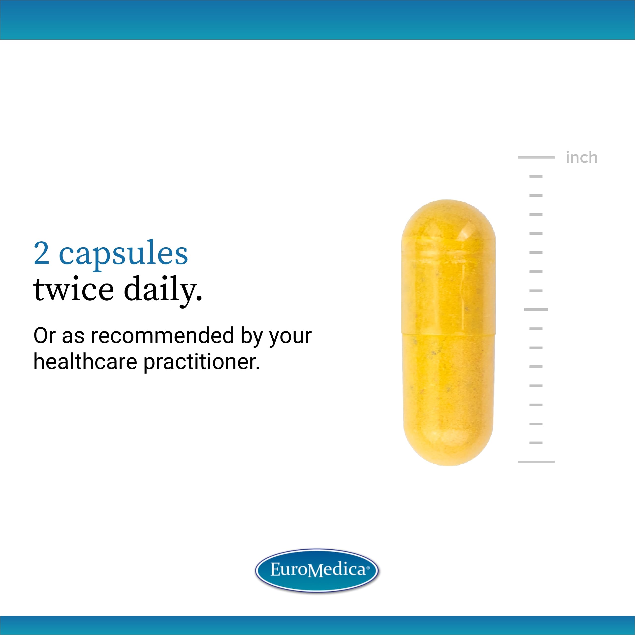 EuroMedica Nerve Complex - Herbal Supplement with Bioactive Vitamin B12 - Circulation & Nerve Health Support Supplement - Vegan Capsules with Boswellia Serrata - 60 Capsules, 2 Pack (120 Capsules) EuroMedica Au supplements