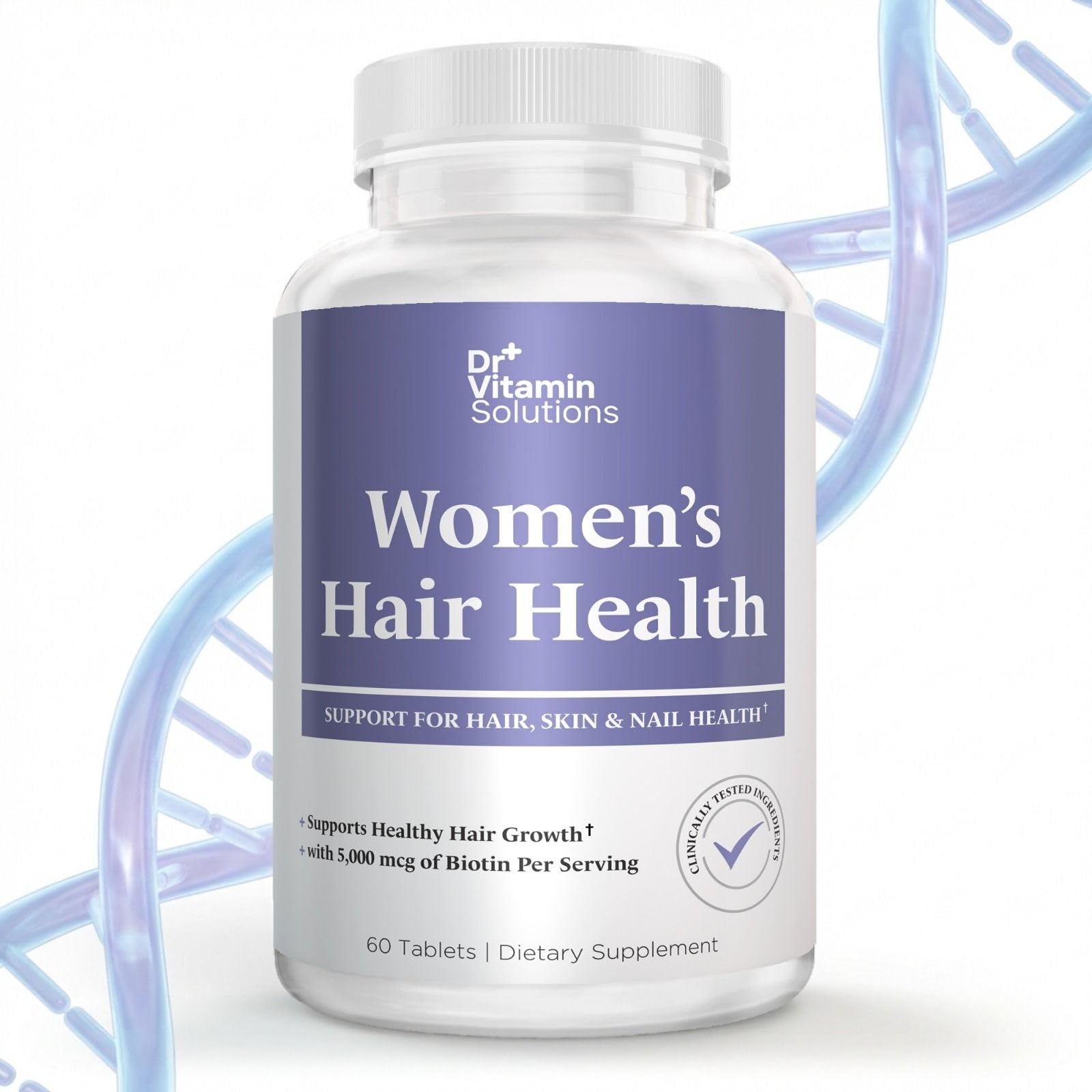Dr Vitamin Women's Hair Health - Hair, Skin & Nails Support with Biotin & Collagen - 60 Tablets DR VITAMIN SOLUTIONS Au supplements