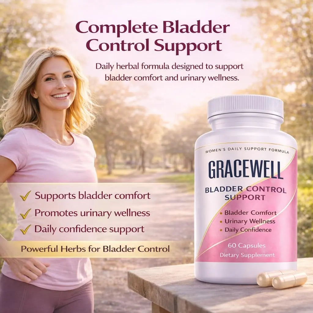 DXWXH Gracewell Bladder Wellness Supplement for Women & Men, Herbal Support with Asian Ginseng, Chinese Yam, Chinese Peony, Urinary Tract Health Formula, 60 Capsules (1) DXWXH Au supplements