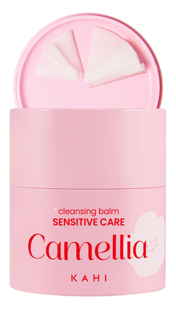 KAHI Cleansing Balm Sensitive Care Camellia - Gentle Makeup Remover Balm with Camellia Seed Oil & Vitamin E - Korean Skincare with Only 10 Ingredients 1.69 oz KAHI Au supplements