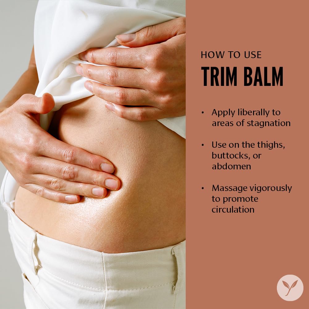 Banyan Botanicals Trim Balm - Certified Organic, 4 oz - Chitrak and Guggulu Increases Metabolism Banyan Botanicals Au supplements