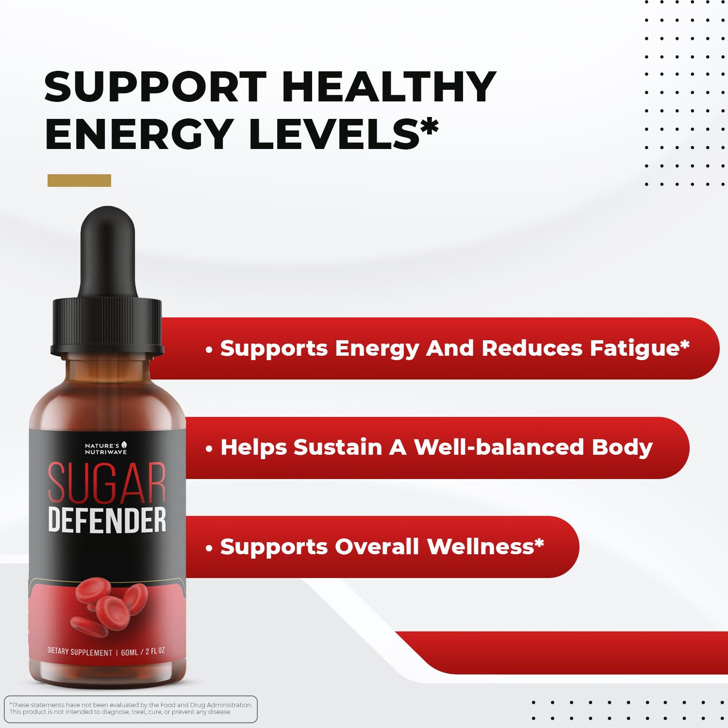 Nature’s NutriWave Defender Drops – Plant-Based Liquid Formula – Natural Ingredients, Non-GMO, Easy to Use, Made in USA – 60 mL, 60 Servings, 6 Month Supply Nature’s NutriWave Au supplements