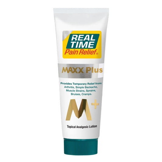 Real Time Pain Relief MAXX Plus - 7oz Tube | Intensive Formula with 19 Natural Ingredients Including Hemp Oil | Fast-Acting Relief for Muscle Pain, Arthritis, Backaches, and More Real Time Pain ReliefAU supplements