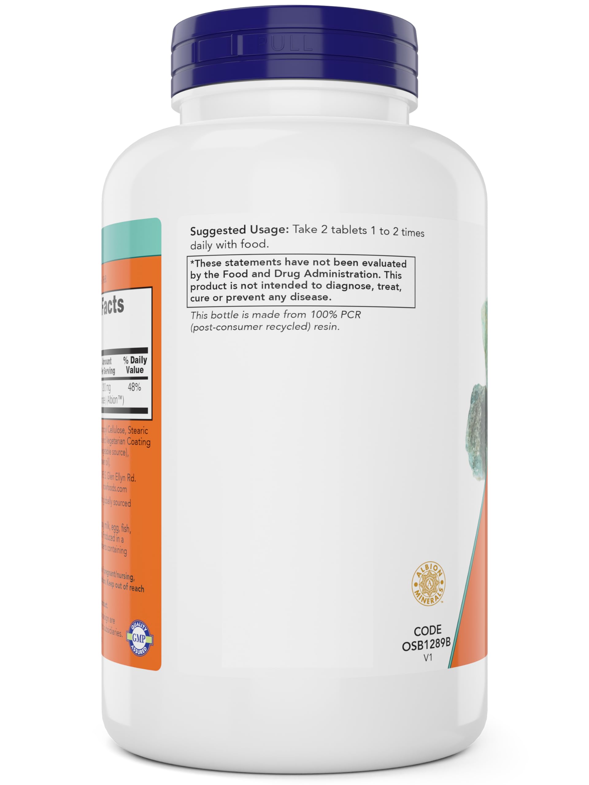 Now Foods Magnesium Glycinate, 240 Tablets - Supports Healthy Muscle and Nerve Functions - Non-GMO NOW Foods Au supplements