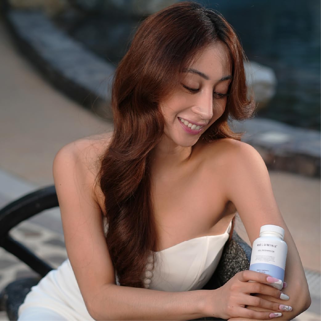 Relumins NAD+ Supplement with Nicotinamide Riboside, Resveratrol, Quercetin, Fisetin & Curcumin – Focus, Vitality, Energy, Balance & Daily Wellness Support – 60 Vegan Capsules Relumins Au supplements