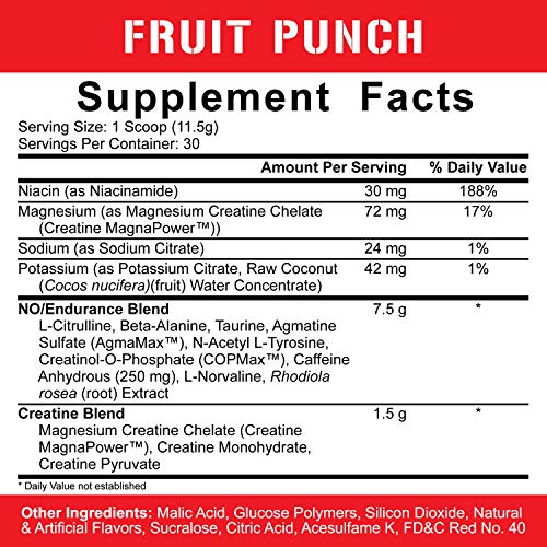 5% Nutrition Rich Piana Kill It Pre Workout Powder w/Creatine, Jitter-Free Caffeine 5% Nutrition Au supplements