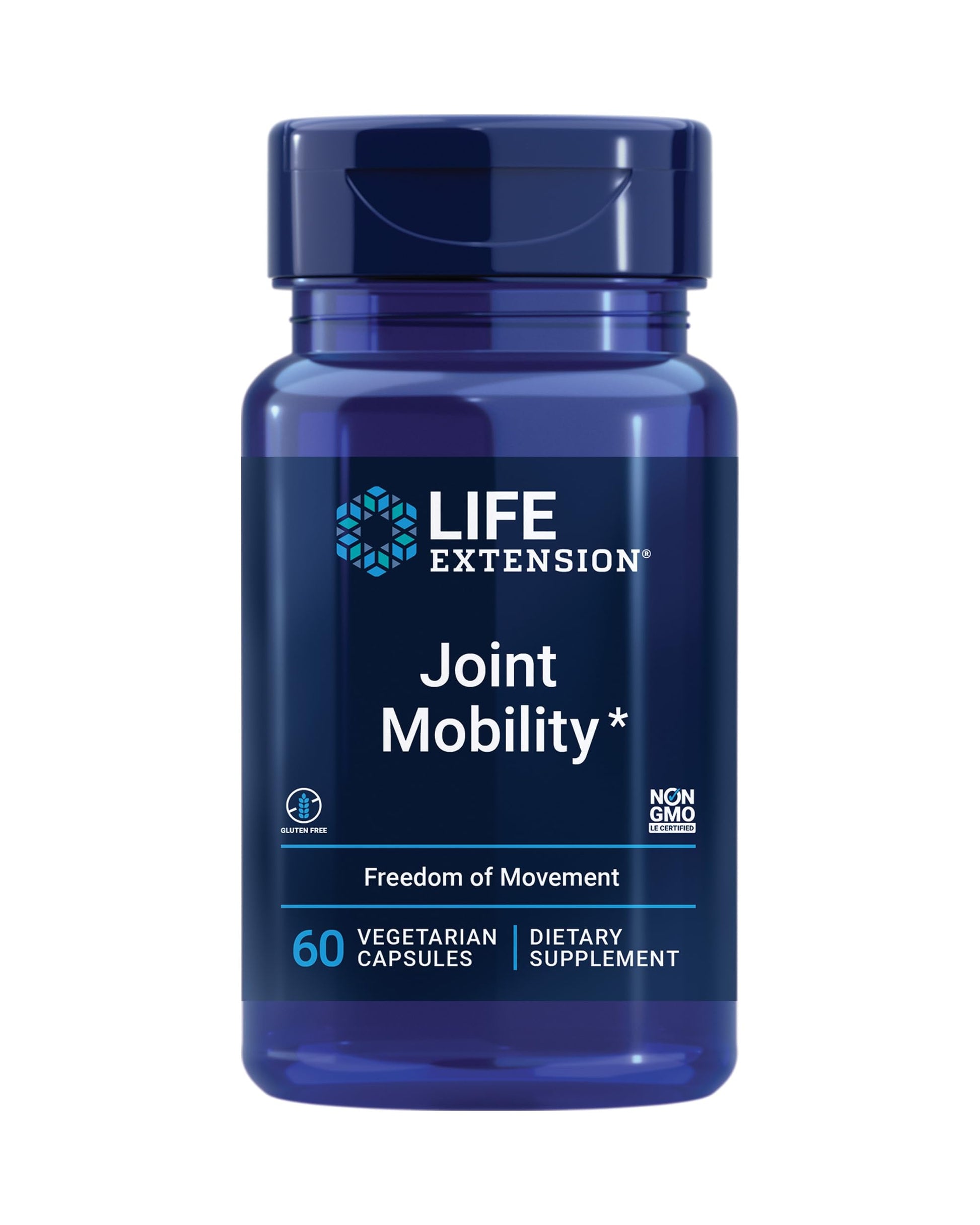 Life Extension Joint Mobility, relieves Minor Knee discomfort & Improves Range of Motion, Turmeric & Tamarind, Gluten-Free, Non-GMO, Vegetarian, 60 Capsules Life Extension Au supplements