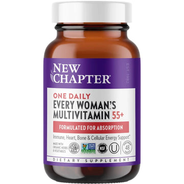 New Chapter Women’s Multivitamin 55+, Astaxanthin, B6, B12, D3, Vitamin C & Zinc, Immune, Heart, Cellular Energy New Chapter Au supplements