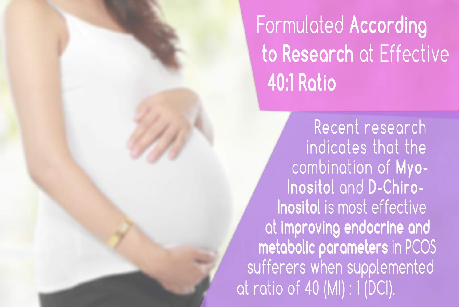 Myo & D Chiro Inositol Powder - Clinically Proven - PCOS Support - 6X More D Chiro Time Health Au supplements