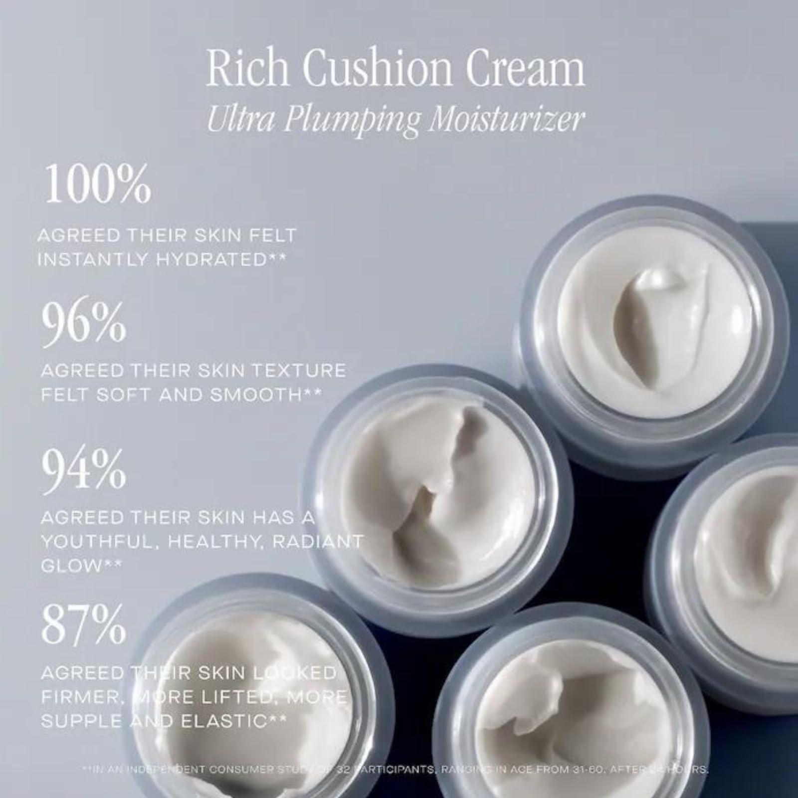 Summer Fridays Rich Cushion Face Cream - Ultra Plumping Barrier Repair Cream + Makeup Primer - Infuses Skin with Rich Hydration from Glycerin + Squalane - Non-Comedogenic + Fragrance-Free (1.69 Oz) Summer Fridays Au supplements