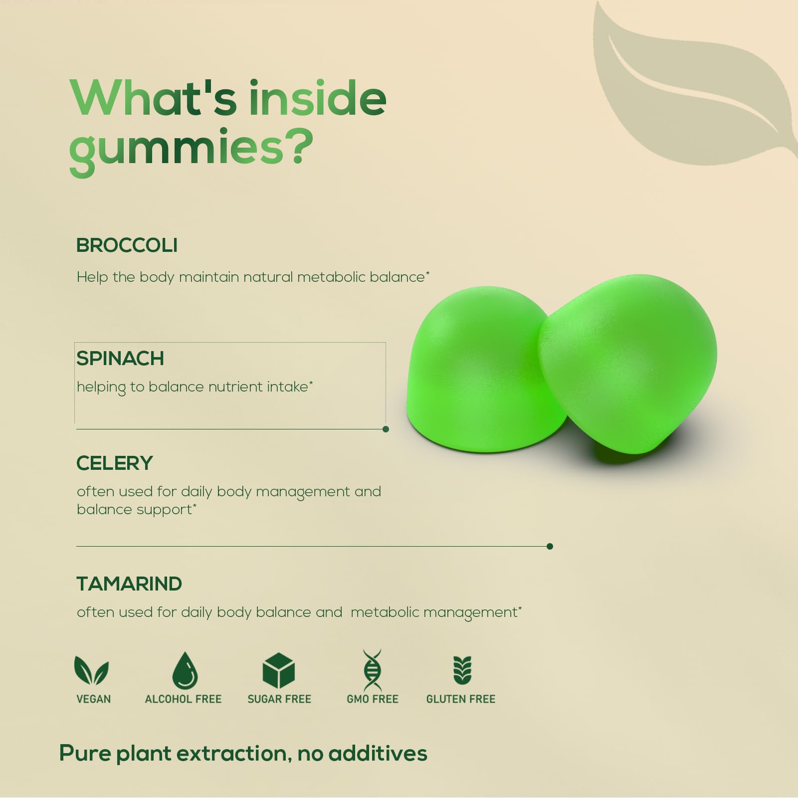 Greenshoots Super Food Gummies with Super Greens Blend, Vitamin A & C – Broccoli, Spinach, Moringa & Chlorella – Vegan, Sugar Free, Daily Nutrition Support, 60 Gummies Greenshoots Au supplements