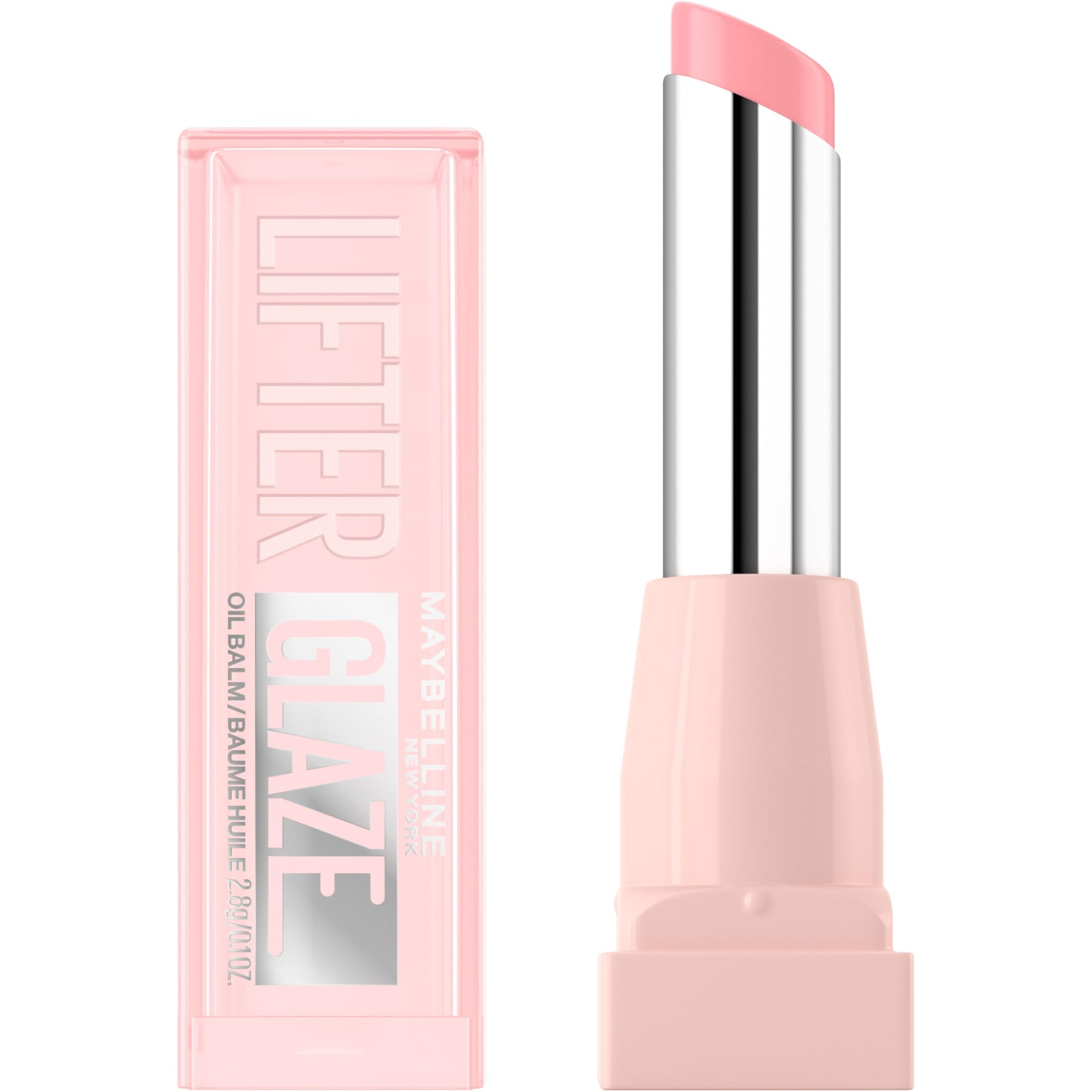 MAYBELLINE Lifter Glaze Oil Balm with Hyaluronic Acid and Hydrating Oil Blend, Lip Balm with 24HRs of Smooth, Moisturizing Shine, Pink Drip (Sheer Baby Pink) MAYBELLINE Au supplements