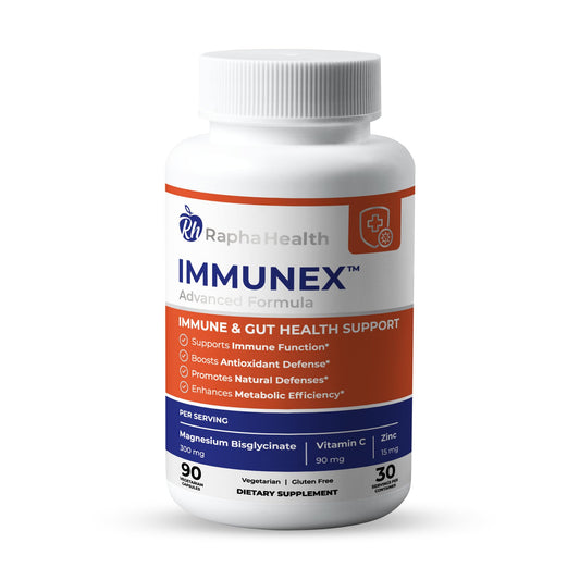 RAPHA HEALTH Immune 247 - Immune and Wellness Support | Gut & Antioxidant Booster | Magnesium, Selenium, Zinc, Vitamin C, Ashwagandha | 90 Capsules - 30 Servings RAPHA HEALTHAu supplements