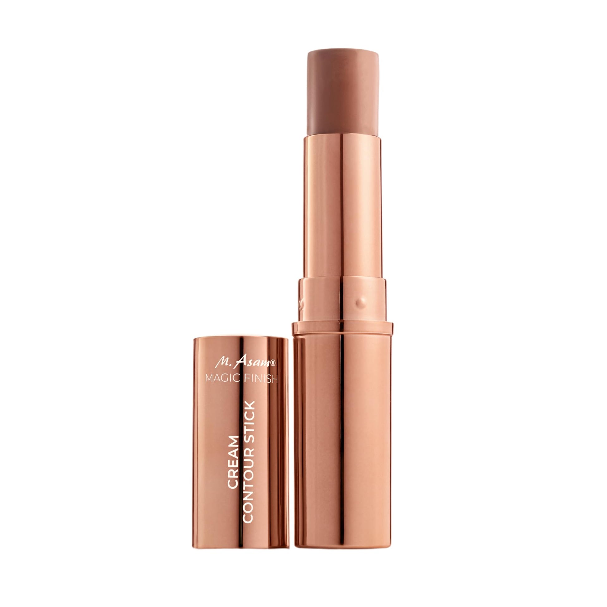 M. Asam MAGIC FINISH Cream Contour Stick medium-dark (0.28 Oz)- creamy contour stick for a defined face shape, creates optical shadows, bronzer stick with moisturizing hyaluronic acid, vegan M. Asam Au supplements