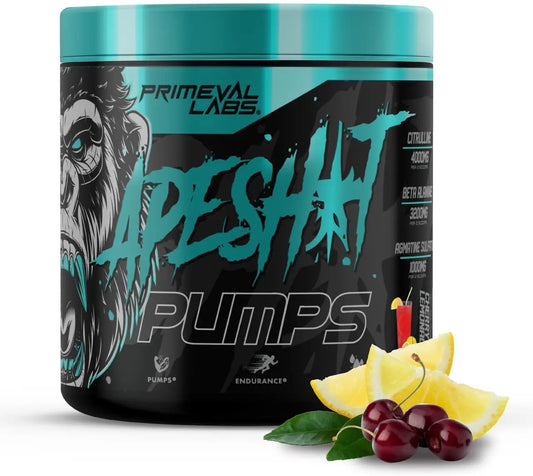Primeval Labs Ape Pumps Natural Pre Workout Powder | Caffeine Free Preworkout Primeval LabsAU supplements
