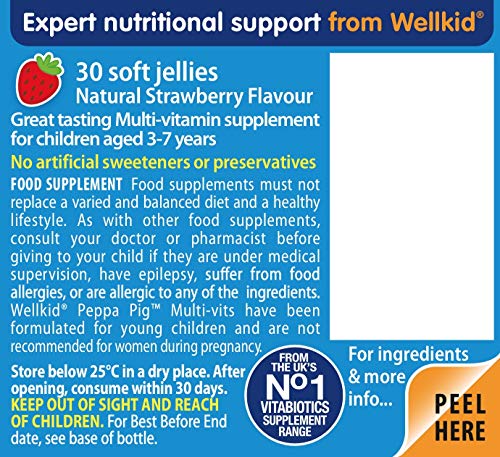 Wellkid Peppa Pig Chewable Gummy Vitamins by Vitabiotics - UK's No. 1 Vitamin Company Wellkid Au supplements