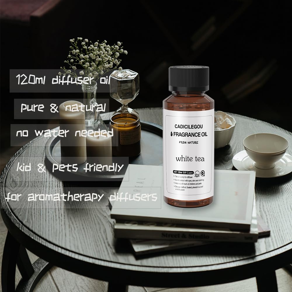 White Tea Essential Oils for Diffuser Hotel Collection - 100% Pure Orange Essential Oil Aromatherapy Oil CadicileGou Au supplements
