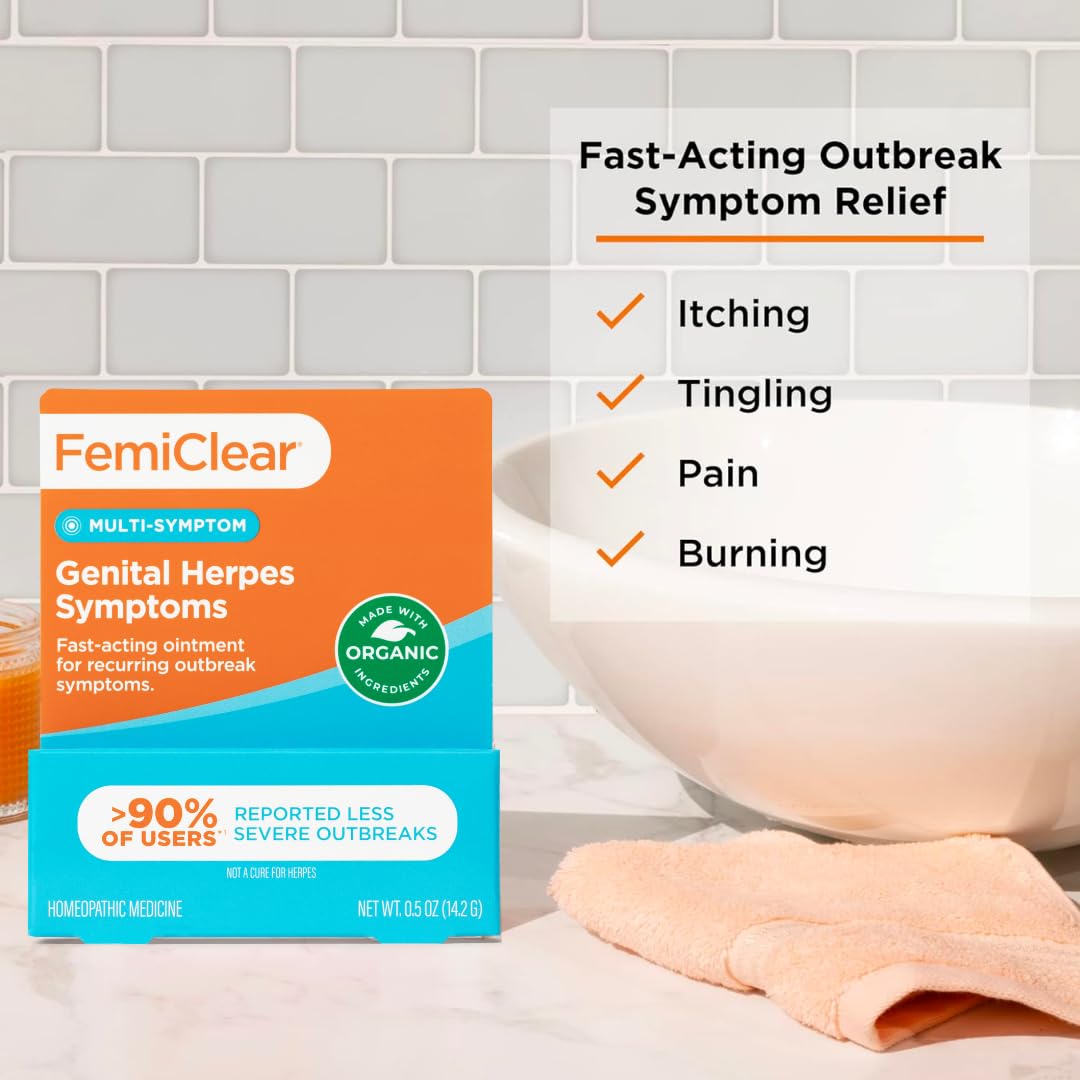 FemiClear for Genital Herpes Symptoms, Multi-Symptom - Effective Intimate Relief FemiClear Au supplements