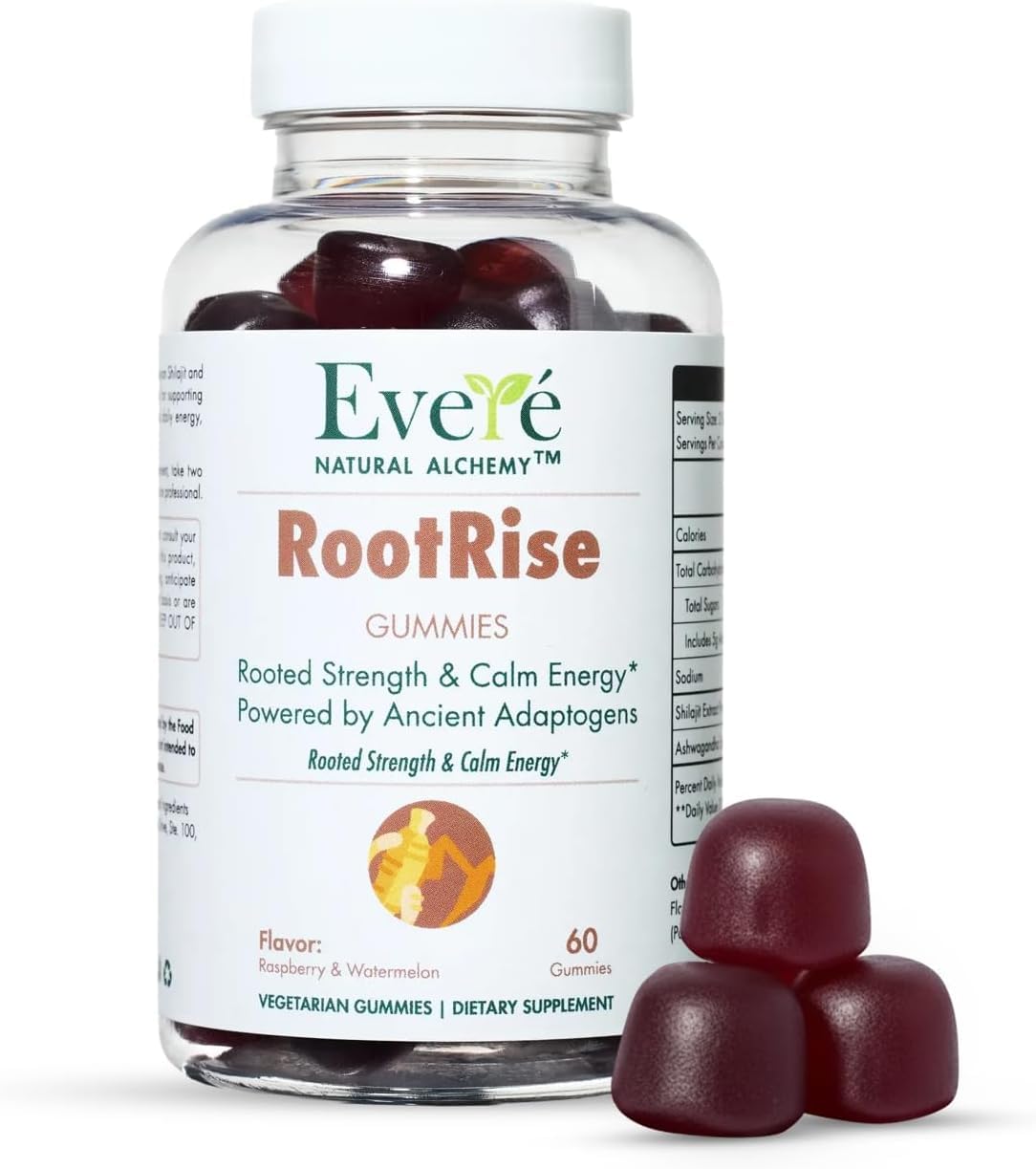 The EverÉ Natural Alchemy Evere RootRise Gummies - Shilajit + Ashwagandha Gummies The EverÉ Natural Alchemy Au supplements