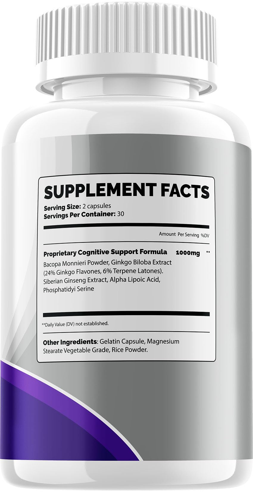 Neurocept Supplement Capsules – All Natural Maximum Strength Formula, Focus & Memory Support (2 Pack – 120 Capsules) Indelo Au supplements
