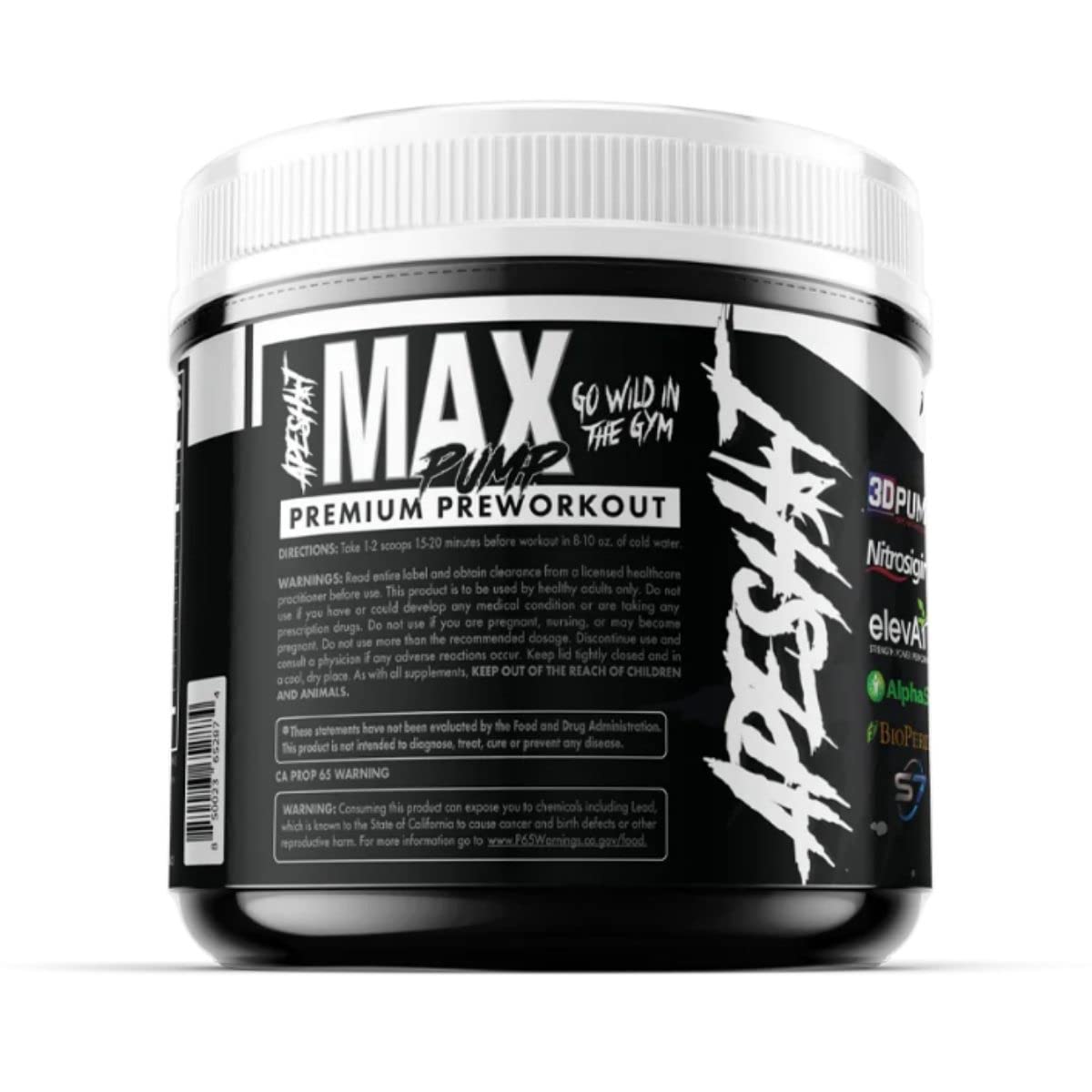 Primeval Labs ApeSh*t Max Pump Premium Pre-Workout | Muscle Pump & Vascularity Primeval Labs Au supplements