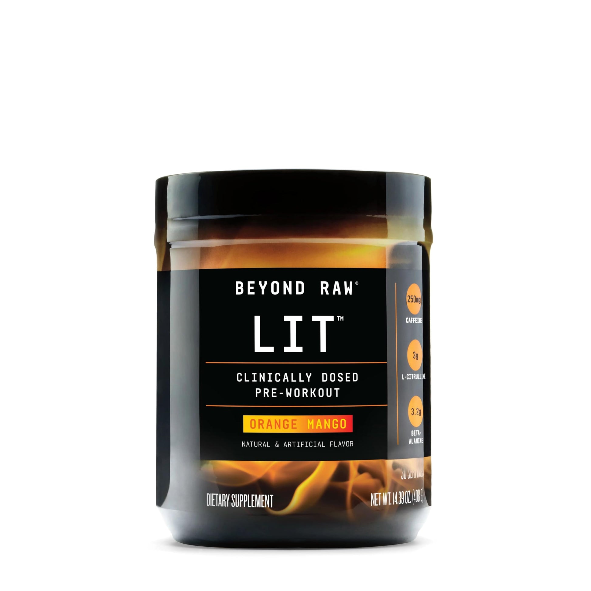 BEYOND RAW LIT | Clinically Dosed Pre-Workout Powder | Contains Caffeine BEYOND RAW Au supplements